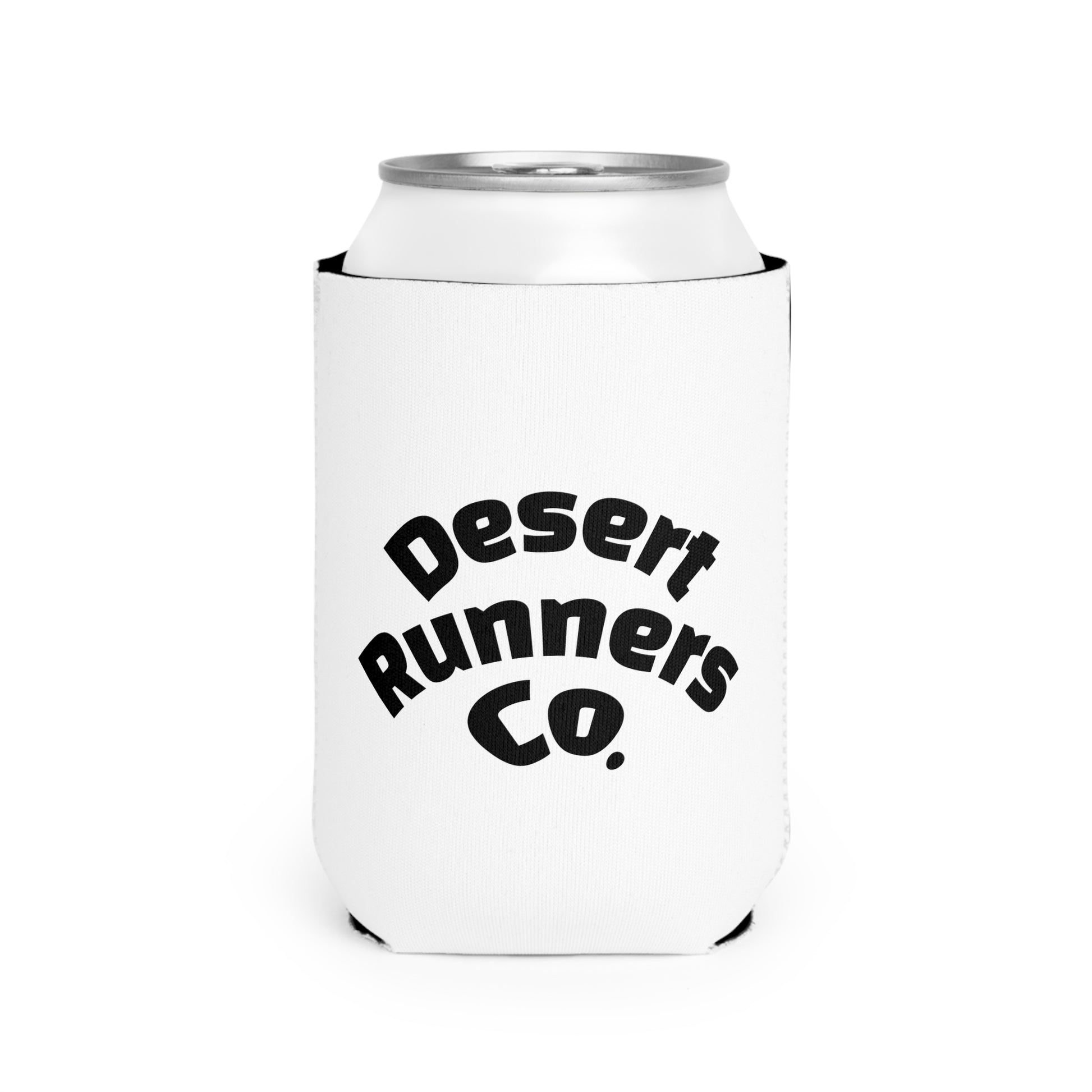Desert Runners Co. Foam Coozie – Logo & Cactus