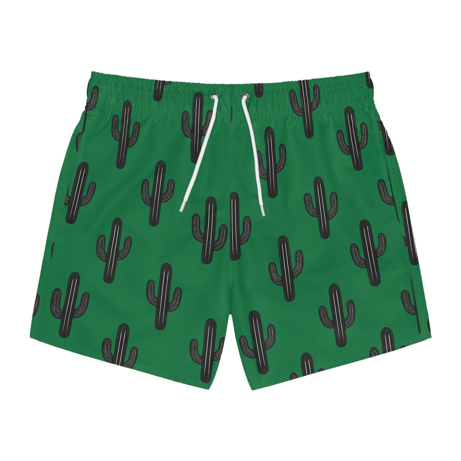 Desert Runners Co. – Green Cactus Swim Trunks