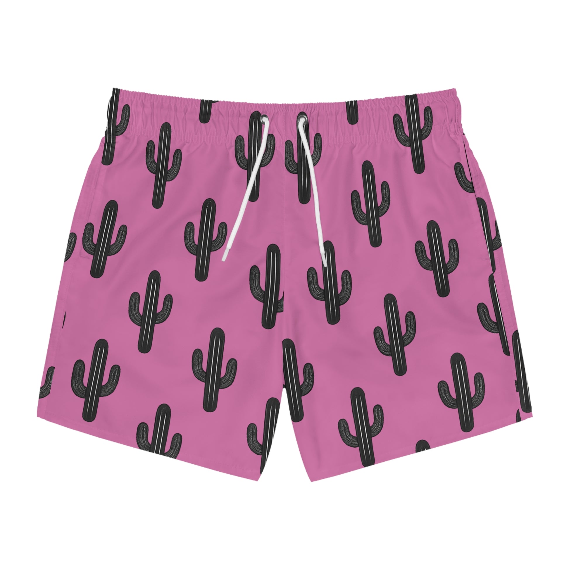 Desert Runners Co. – Pink Cactus Swim Trunks