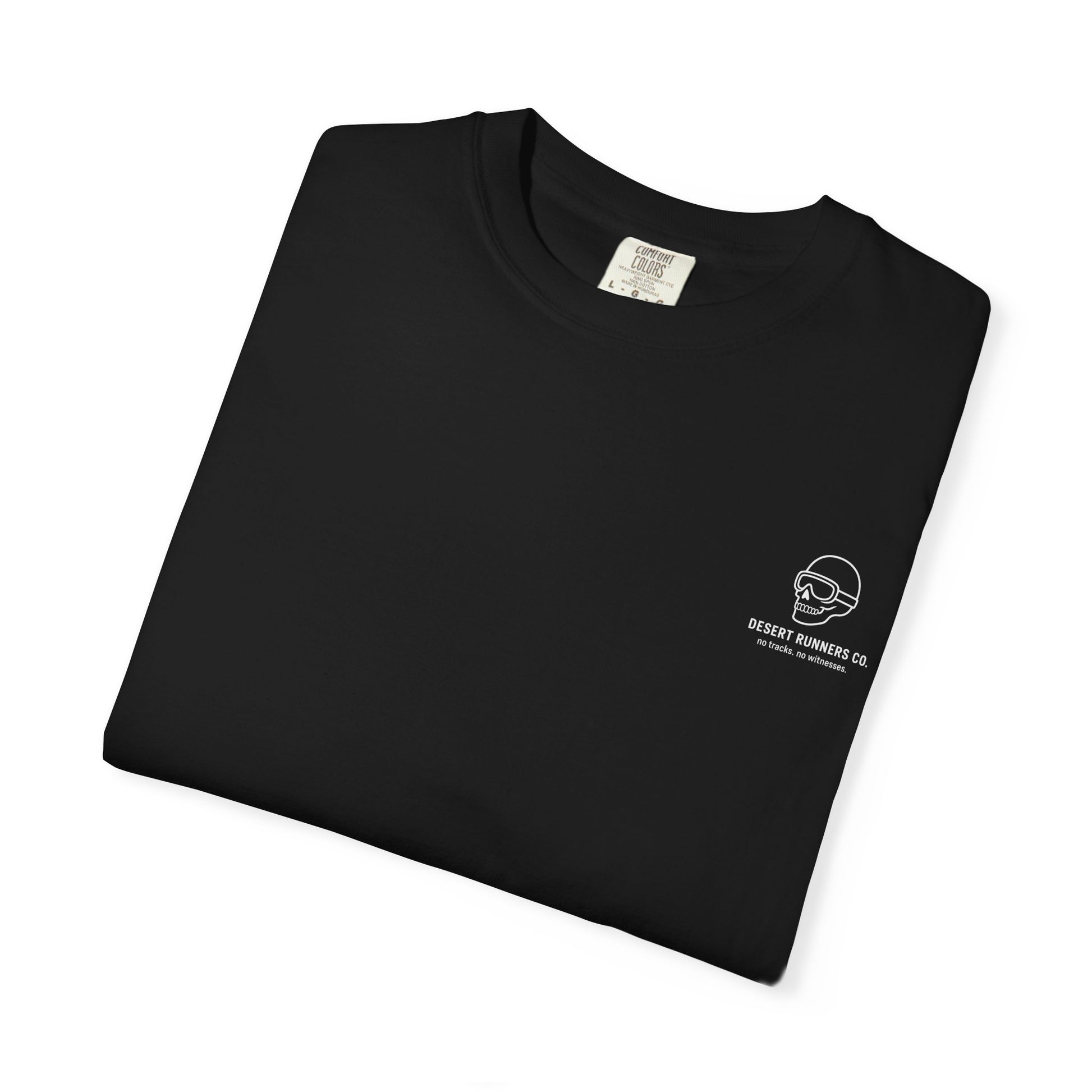 "No Tracks" Skull Tee – Desert Runners Co.