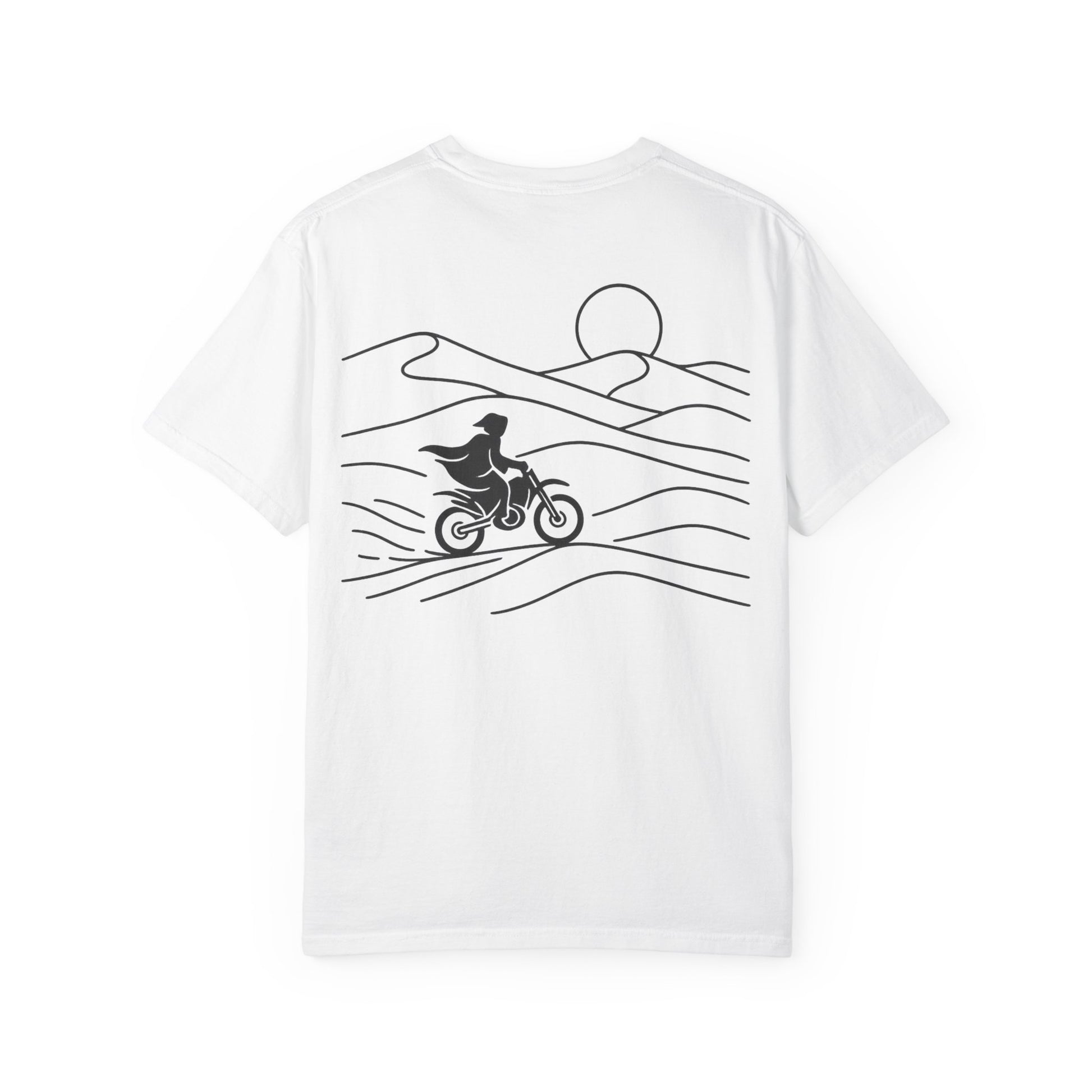 Ghost Reaper — Line Art Desert Ride Tee